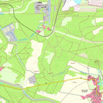 Staatsbetrieb Geobasisinformation und Vermessung Sachsen Reichwalde, Boxberg/O.L. (1:10,000 scale) digital map