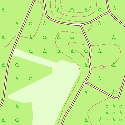 Staatsbetrieb Geobasisinformation und Vermessung Sachsen Reichwalde, Boxberg/O.L. (1:10,000 scale) digital map