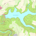 Staatsbetrieb Geobasisinformation und Vermessung Sachsen Reifland, Pockau-Lengefeld, Stadt (1:10,000 scale) digital map