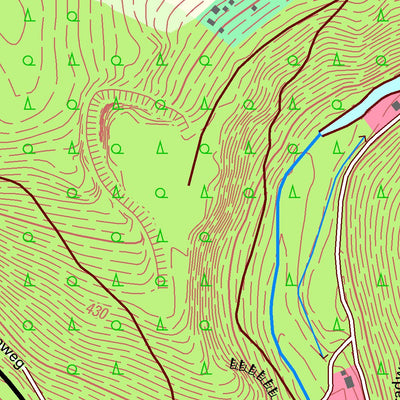 Staatsbetrieb Geobasisinformation und Vermessung Sachsen Reifland, Pockau-Lengefeld, Stadt (1:10,000 scale) digital map