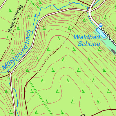Staatsbetrieb Geobasisinformation und Vermessung Sachsen Reinhardtsdorf, Reinhardtsdorf-Schöna 1 (1:10,000 scale) digital map