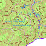 Staatsbetrieb Geobasisinformation und Vermessung Sachsen Reinhardtsdorf, Reinhardtsdorf-Schöna (1:25,000 scale) digital map