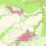 Staatsbetrieb Geobasisinformation und Vermessung Sachsen Reinhardtsgrimma, Glashütte, Stadt (1:10,000 scale) digital map