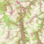 Staatsbetrieb Geobasisinformation und Vermessung Sachsen Reinhardtsgrimma, Glashütte, Stadt (1:25,000 scale) digital map