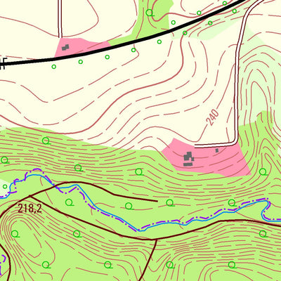 Staatsbetrieb Geobasisinformation und Vermessung Sachsen Reinsdorf, Waldheim, Stadt (1:10,000 scale) digital map