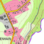 Staatsbetrieb Geobasisinformation und Vermessung Sachsen Reitzenhain, Marienberg, Stadt (1:10,000 scale) digital map