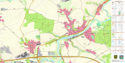 Staatsbetrieb Geobasisinformation und Vermessung Sachsen Remse, Remse (1:10,000 scale) digital map