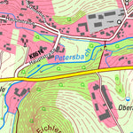 Staatsbetrieb Geobasisinformation und Vermessung Sachsen Rennersdorf, Herrnhut, Stadt (1:10,000 scale) digital map