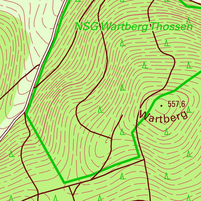 Staatsbetrieb Geobasisinformation und Vermessung Sachsen Reuth, Weischlitz (1:10,000 scale) digital map