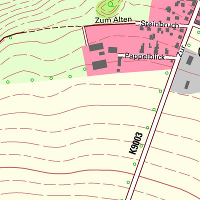 Staatsbetrieb Geobasisinformation und Vermessung Sachsen Rippien, Bannewitz (1:10,000 scale) digital map