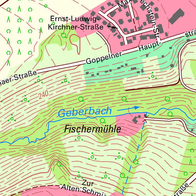 Staatsbetrieb Geobasisinformation und Vermessung Sachsen Rippien, Bannewitz (1:10,000 scale) digital map