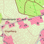 Staatsbetrieb Geobasisinformation und Vermessung Sachsen Rittersgrün, Breitenbrunn/Erzgeb. (1:10,000 scale) digital map