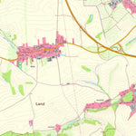 Staatsbetrieb Geobasisinformation und Vermessung Sachsen Roda, Frohburg, Stadt (1:10,000 scale) digital map