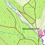 Staatsbetrieb Geobasisinformation und Vermessung Sachsen Rohrbach, Bad Brambach (1:10,000 scale) digital map