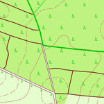 Staatsbetrieb Geobasisinformation und Vermessung Sachsen Röhrsdorf, Königsbrück, Stadt (1:10,000 scale) digital map