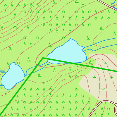 Staatsbetrieb Geobasisinformation und Vermessung Sachsen Röhrsdorf, Königsbrück, Stadt (1:10,000 scale) digital map