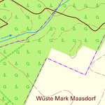 Staatsbetrieb Geobasisinformation und Vermessung Sachsen Roitzsch, Trossin 2 (1:10,000 scale) digital map