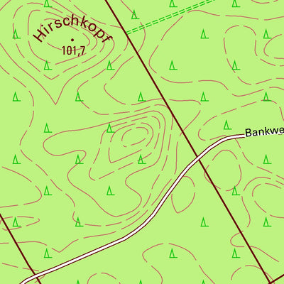 Staatsbetrieb Geobasisinformation und Vermessung Sachsen Rosenfeld, Beilrode (1:10,000 scale) digital map