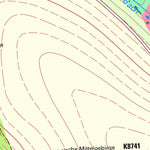 Staatsbetrieb Geobasisinformation und Vermessung Sachsen Rosenthal, Rosenthal-Bielatal 1 (1:10,000 scale) digital map