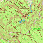 Staatsbetrieb Geobasisinformation und Vermessung Sachsen Rosenthal, Rosenthal-Bielatal (1:25,000 scale) digital map
