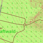 Staatsbetrieb Geobasisinformation und Vermessung Sachsen Rosenthal, Rosenthal-Bielatal 2 (1:10,000 scale) digital map