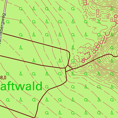 Staatsbetrieb Geobasisinformation und Vermessung Sachsen Rosenthal, Rosenthal-Bielatal 2 (1:10,000 scale) digital map