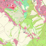 Staatsbetrieb Geobasisinformation und Vermessung Sachsen Rothenbach, Glauchau, Stadt (1:10,000 scale) digital map