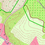 Staatsbetrieb Geobasisinformation und Vermessung Sachsen Rothenbach, Glauchau, Stadt (1:10,000 scale) digital map