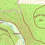 Staatsbetrieb Geobasisinformation und Vermessung Sachsen Röthenbach, Klingenberg (1:10,000 scale) digital map