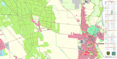 Staatsbetrieb Geobasisinformation und Vermessung Sachsen Rothenburg/O.L., Rothenburg/O.L., Stadt (1:10,000 scale) digital map