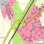 Staatsbetrieb Geobasisinformation und Vermessung Sachsen Ruppersdorf, Herrnhut, Stadt (1:10,000 scale) digital map