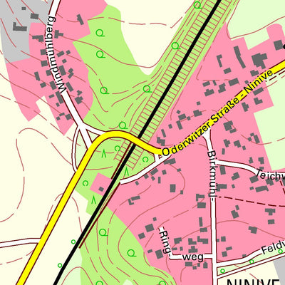Staatsbetrieb Geobasisinformation und Vermessung Sachsen Ruppersdorf, Herrnhut, Stadt (1:10,000 scale) digital map