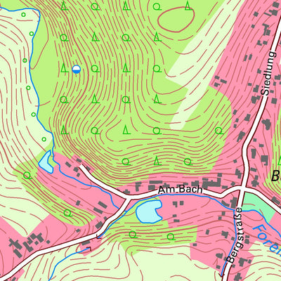 Staatsbetrieb Geobasisinformation und Vermessung Sachsen Ruppertsgrün, Pöhl (1:10,000 scale) digital map