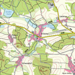 Staatsbetrieb Geobasisinformation und Vermessung Sachsen Rural District of Bautzen - West (1:50,000 scale) digital map