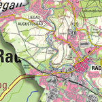 Staatsbetrieb Geobasisinformation und Vermessung Sachsen Rural District of Bautzen - West (1:50,000 scale) digital map