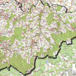 Staatsbetrieb Geobasisinformation und Vermessung Sachsen Rural District of Erzgebirgskreis (1:100,000 scale) digital map