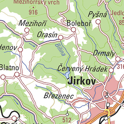 Staatsbetrieb Geobasisinformation und Vermessung Sachsen Rural District of Erzgebirgskreis (1:100,000 scale) digital map