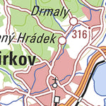Staatsbetrieb Geobasisinformation und Vermessung Sachsen Rural District of Erzgebirgskreis - East (1:50,000 scale) digital map