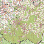 Staatsbetrieb Geobasisinformation und Vermessung Sachsen Rural District of Erzgebirgskreis - West (1:50,000 scale) digital map