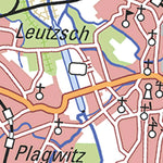 Staatsbetrieb Geobasisinformation und Vermessung Sachsen Rural District of Leipzig - West (1:50,000 scale) digital map