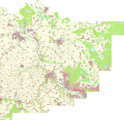 Staatsbetrieb Geobasisinformation und Vermessung Sachsen Rural District of Meißen (1:10,000 scale) bundle