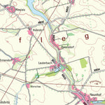 Staatsbetrieb Geobasisinformation und Vermessung Sachsen Rural District of Meißen (1:50,000 scale) digital map