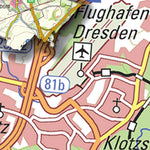 Staatsbetrieb Geobasisinformation und Vermessung Sachsen Rural District of Meißen (1:50,000 scale) digital map