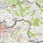 Staatsbetrieb Geobasisinformation und Vermessung Sachsen Rural District of Nordsachsen (1:100,000 scale) digital map