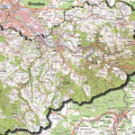 Staatsbetrieb Geobasisinformation und Vermessung Sachsen Rural District of Sächsische Schweiz-Osterzgebirge (1:100,000 scale) digital map
