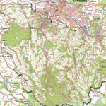 Staatsbetrieb Geobasisinformation und Vermessung Sachsen Rural District of Sächsische Schweiz-Osterzgebirge - West (1:50,000 scale) digital map