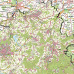 Staatsbetrieb Geobasisinformation und Vermessung Sachsen Rural District of Vogtlandkreis - North (1:50,000 scale) digital map