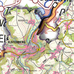 Staatsbetrieb Geobasisinformation und Vermessung Sachsen Rural District of Vogtlandkreis - North (1:50,000 scale) digital map
