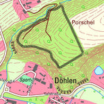 Staatsbetrieb Geobasisinformation und Vermessung Sachsen Sachsendorf, Erlau (1:10,000 scale) digital map