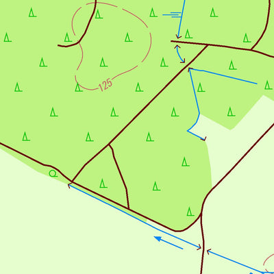 Staatsbetrieb Geobasisinformation und Vermessung Sachsen Sagar, Krauschwitz i.d. O.L. 1 (1:10,000 scale) digital map